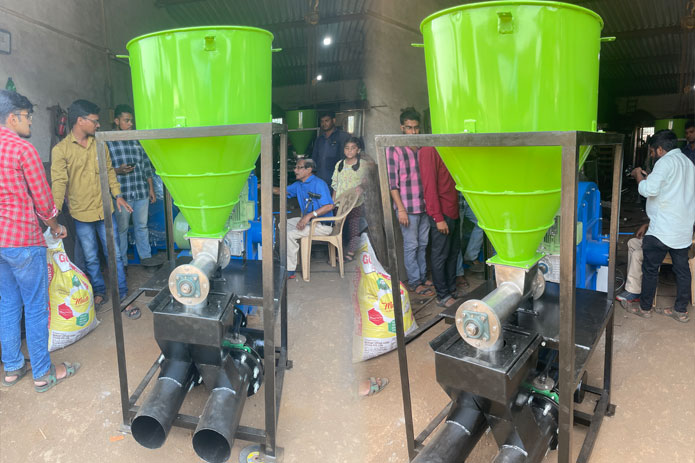 Vibro Feeder With Pnuematic Conveyor